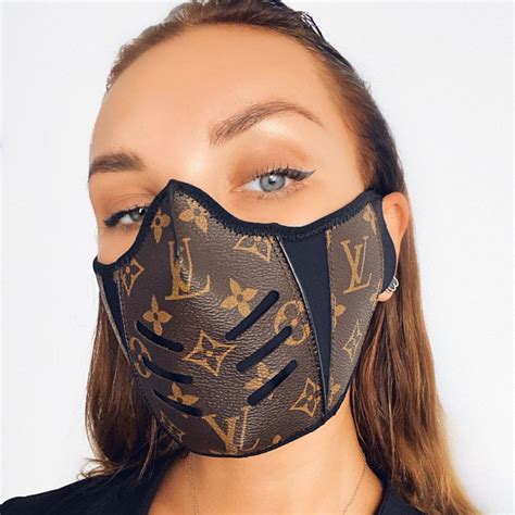 lv gucci face mask|15 luxury face masks over $100 people are wearing just for fashion.